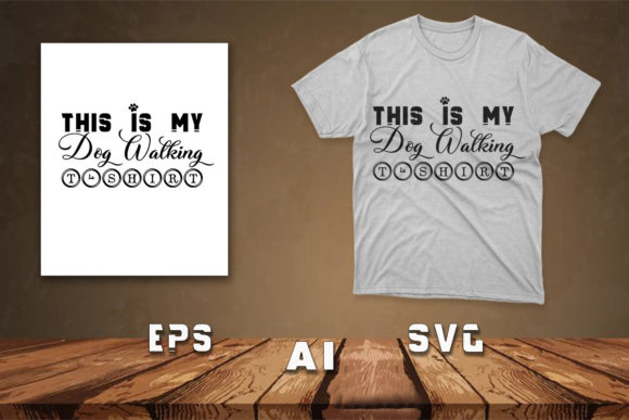 Dog T-shirt Design Graphics for Modern Brands
