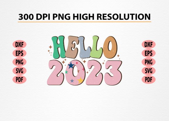Happy New Year Retro Graphics for T-Shirt Designs