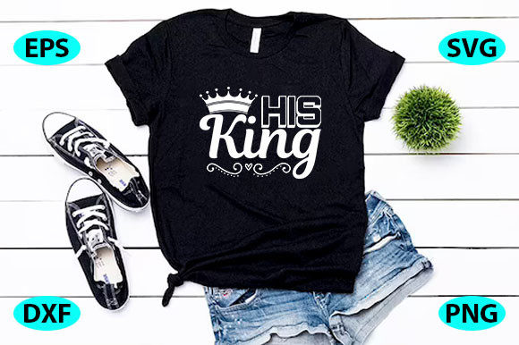 King and Queen Graphics for T-Shirt Designs