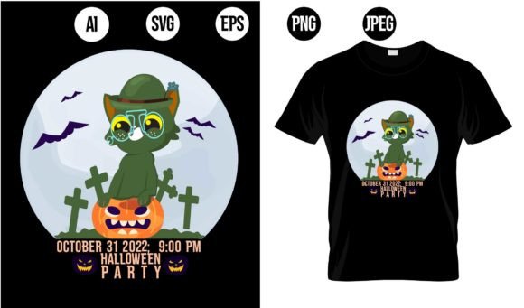 October Halloween Graphics & T-Shirt Designs Review